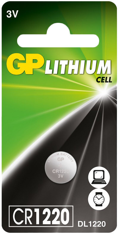 

Батарейка GP Lithium Cell 25-1041 CR1220 3 V 1 шт