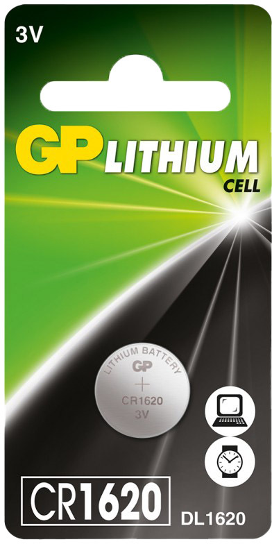 

Батарейка GP Lithium Cell 25-1042 CR1620 3 V 1 шт