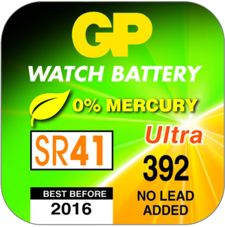 

Батарейка GP 25-1054 LR41 1,55 V 1 шт