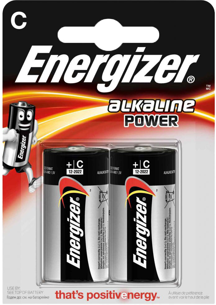 

Батарейка Energizer Alkaline Power 257-1003 C 1,5 V 2 шт