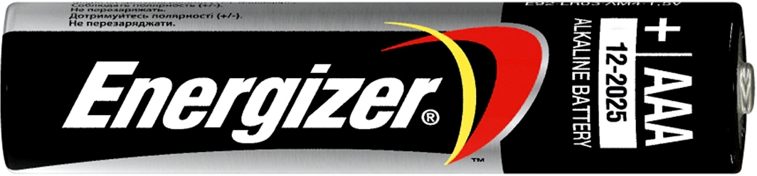 

Батарейка Energizer Alkaline Power 257-1001 AAA (мизинчиковая) 1,5 V 1 шт