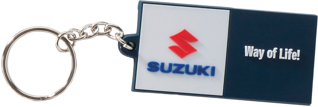 

Брелок Suzuki Way of Life с логотипом синий + белый 990F0-WAYOL-KEY