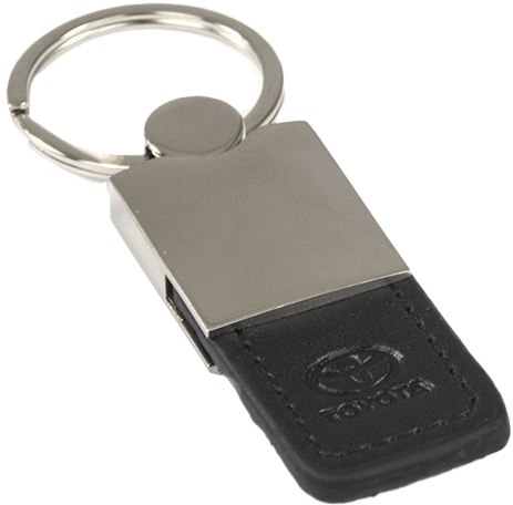 

Брелок Toyota с логотипом черный TBMC0KRPU702