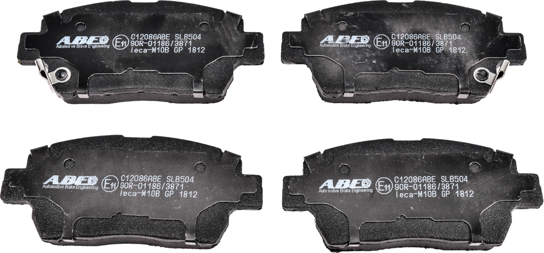 

Abe C12086ABE Тормозные колодки