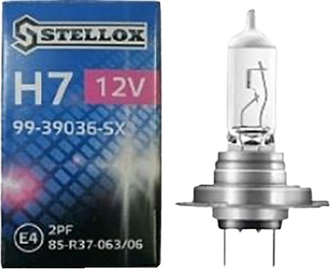 

Автолампа Stellox 9939036SX H7 PX26d 55 W прозрачная