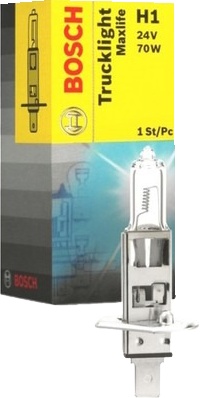 

Автолампы Bosch 1987302712 Trucklight Maxlife H1 P14,5s 70 W прозрачная
