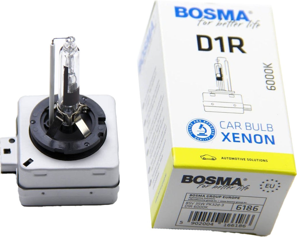 

Автолампы Bosma 6186 D1R PK32d-3 35 W прозрачная