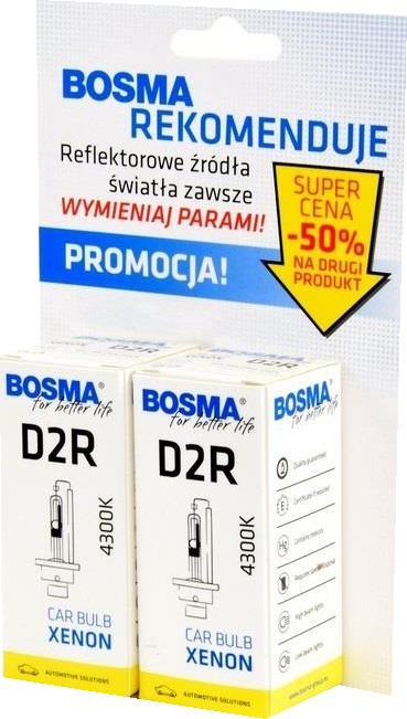 

Автолампа Bosma 6807D D2R P32d-3 35 W прозрачная