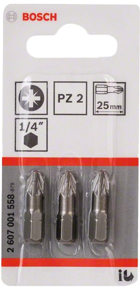 

Набор бит Bosch 2607001558 3 шт.