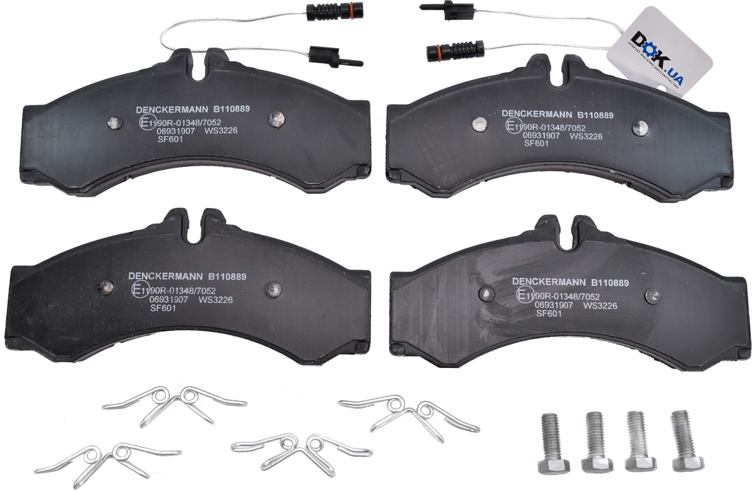 

Denckermann B110889 Тормозные колодки