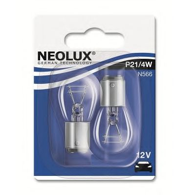 

Автолампа Neolux n56602b P21/4W BAZ15d 4 W 21 W прозрачная