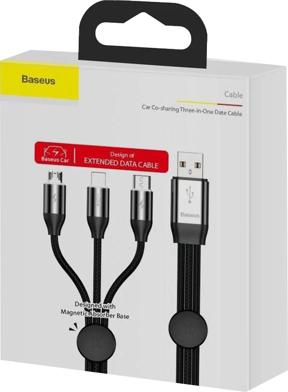 

Кабель 3 в 1 Baseus CAMLT-FX01 1 м