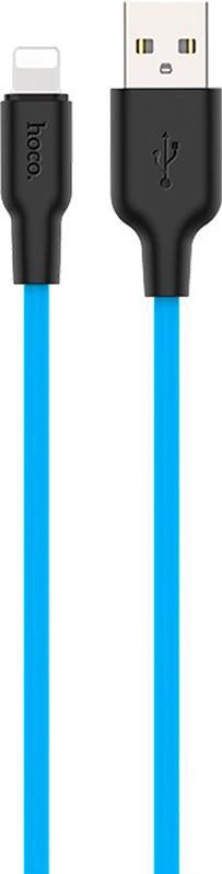 

Кабель Hoco X21 X21MICROBLACKBLUE USB - Micro USB 1 м