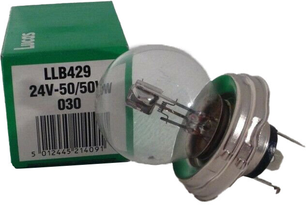 

Автолампа Lucas LLB429 Standard R2 (Bilux) P45t 55 W 50 W прозрачная