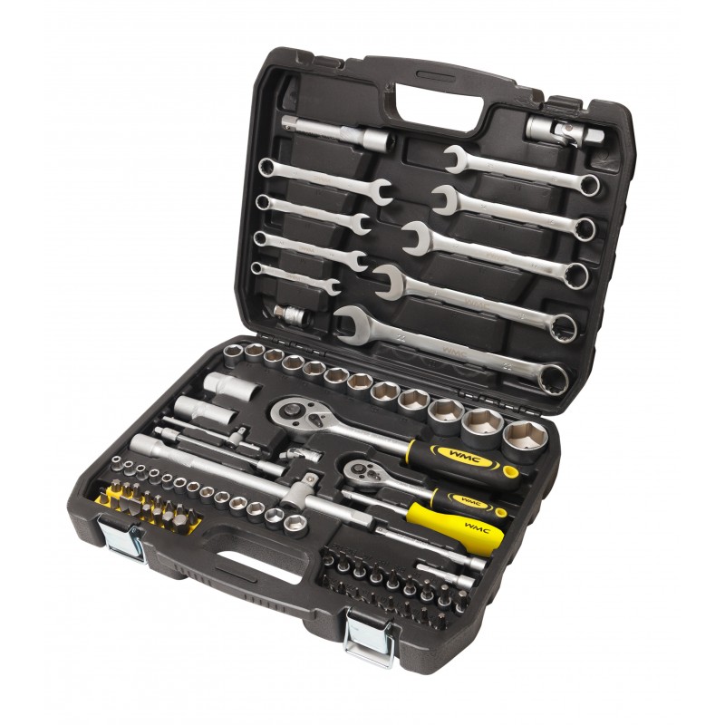 

Набор инструментов WMC Tools 4821-5 1/2", 1/4" 82 шт.