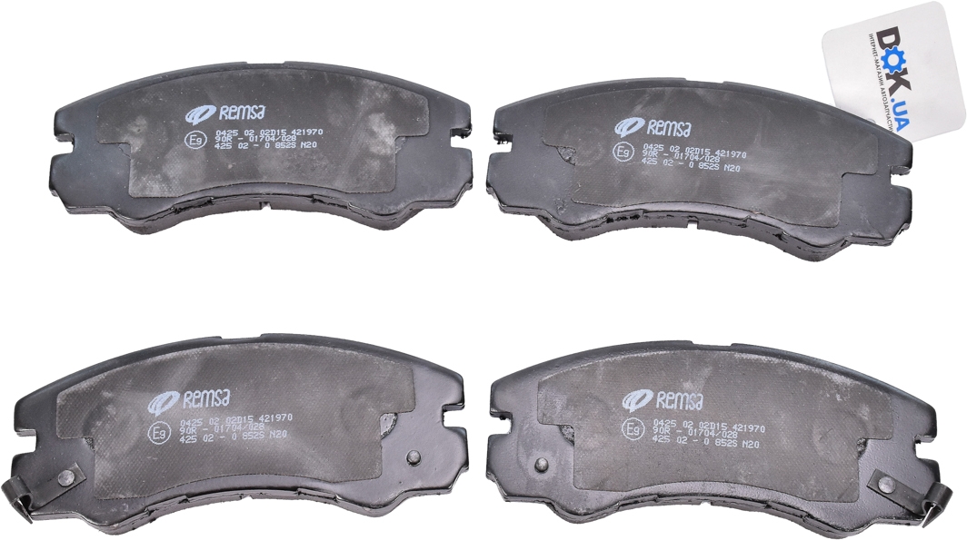 

Remsa 042502 Тормозные колодки