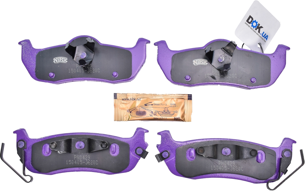 

Nibk PN0429 Тормозные колодки