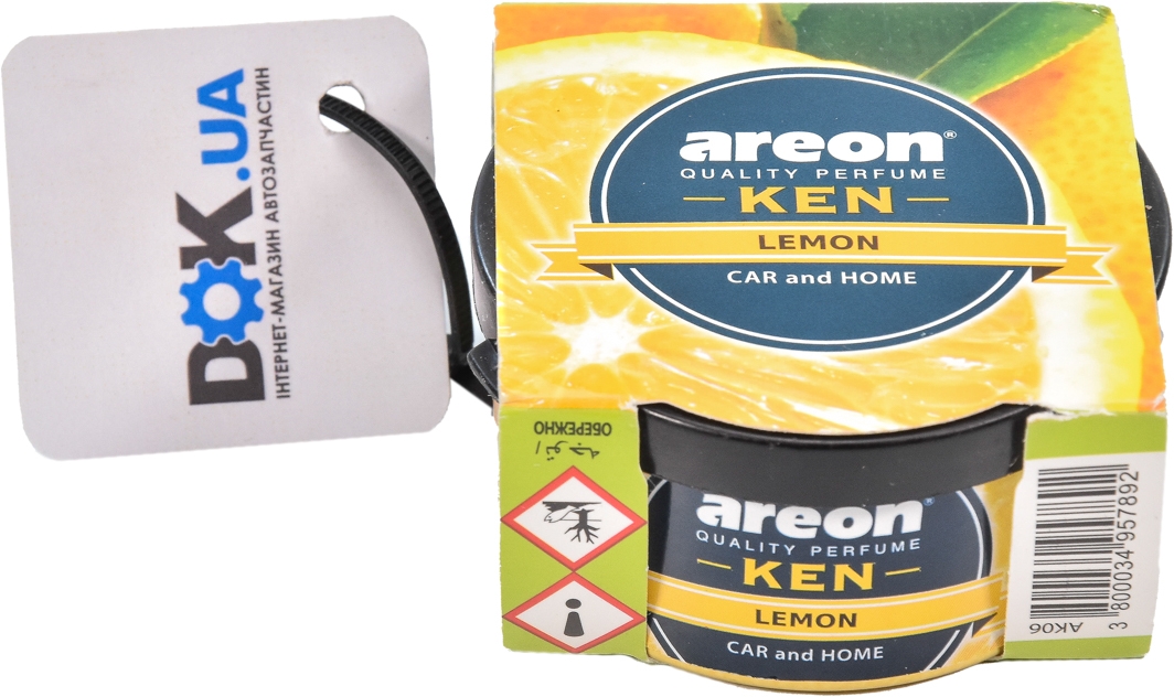 

Ароматизатор Areon Ken Lemon 35 г AK06