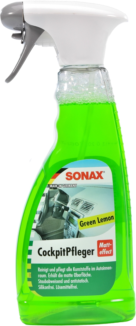 

Полироль для салона Sonax Cockpit Pfleger Lemon Fresh лимон 500 мл 358241