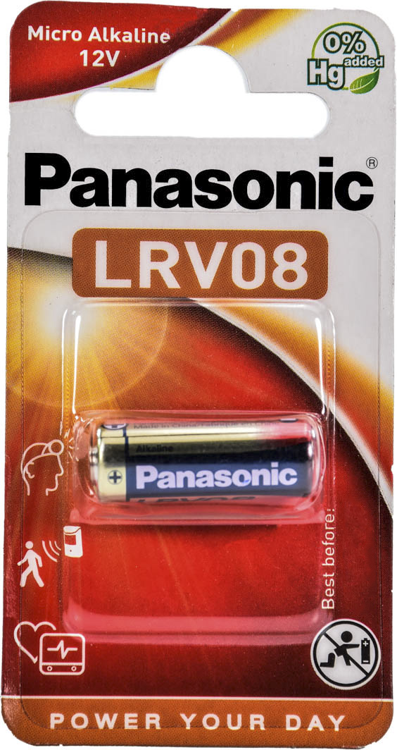 

Батарейка Panasonic Cell Power LRV08L/1BE A23 12 V 1 шт