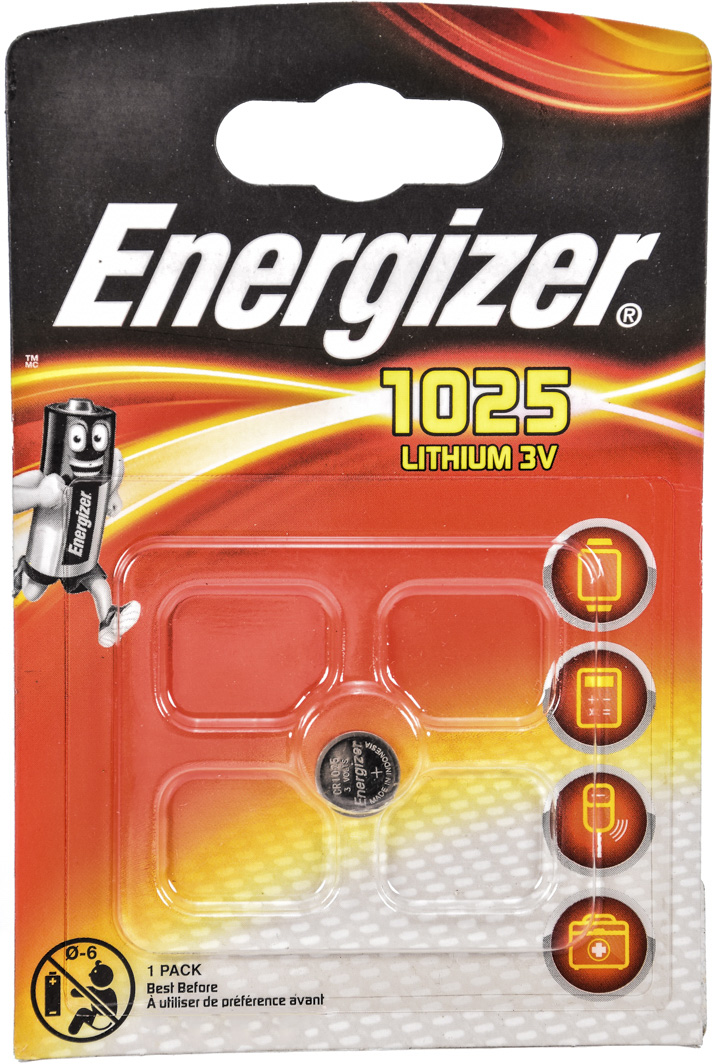 

Батарейка Energizer 2571017 CR1025 3 V 1 шт