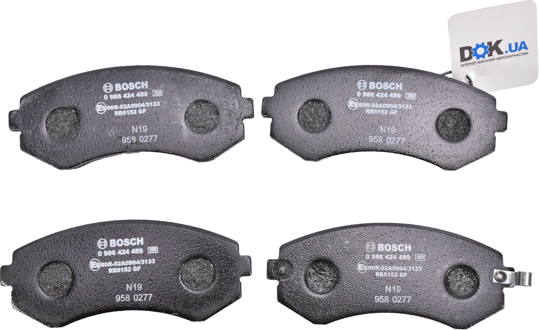 

Bosch 986424489 Тормозные колодки