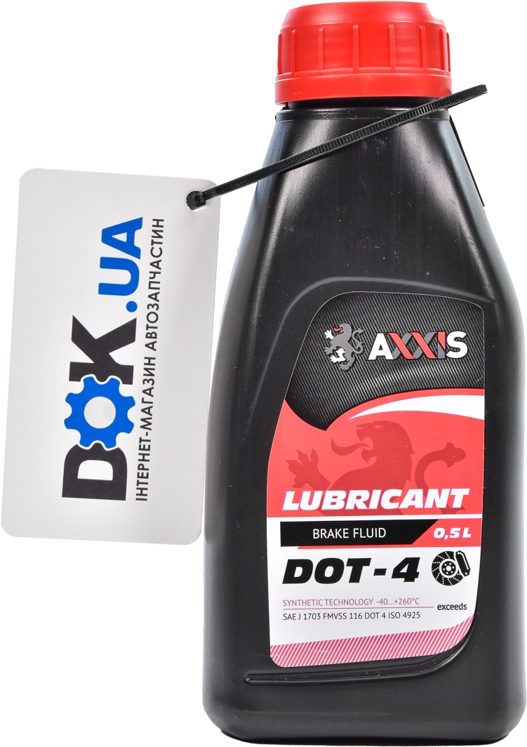 

Тормозная жидкость Axxis DOT 4 металл 48021106374