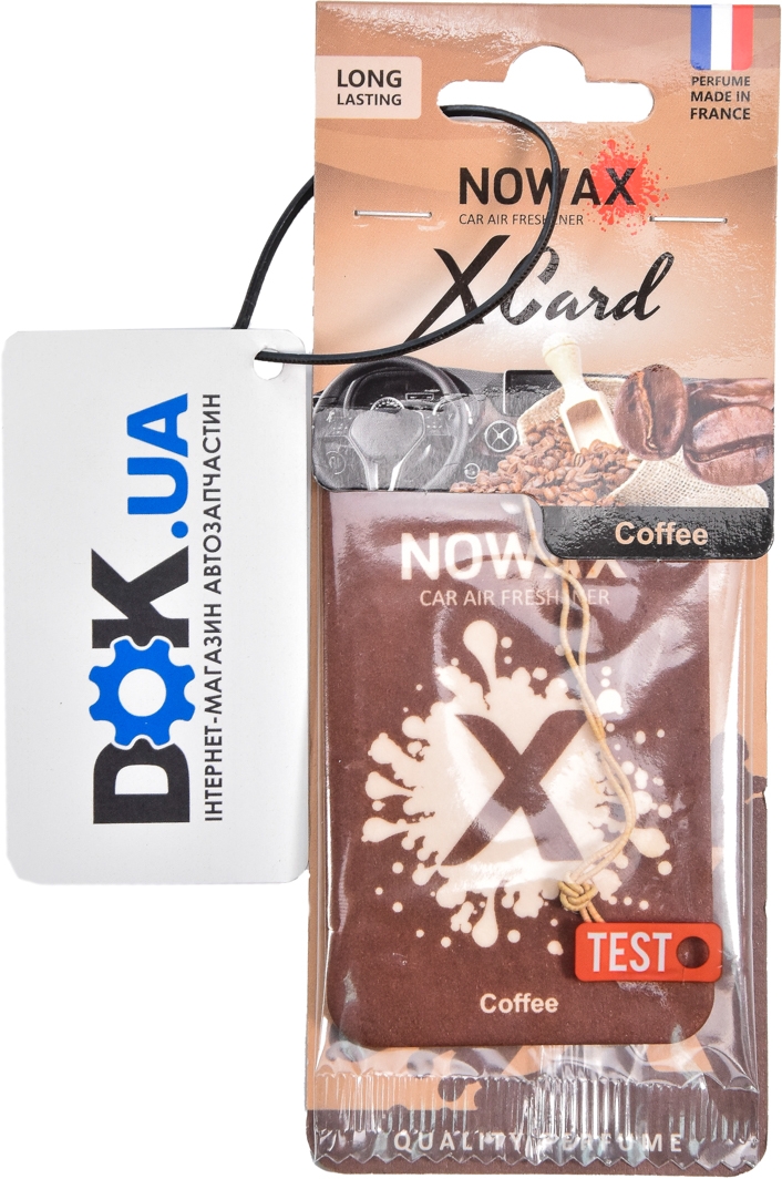 

Ароматизатор Nowax X Card Coffee NX07541