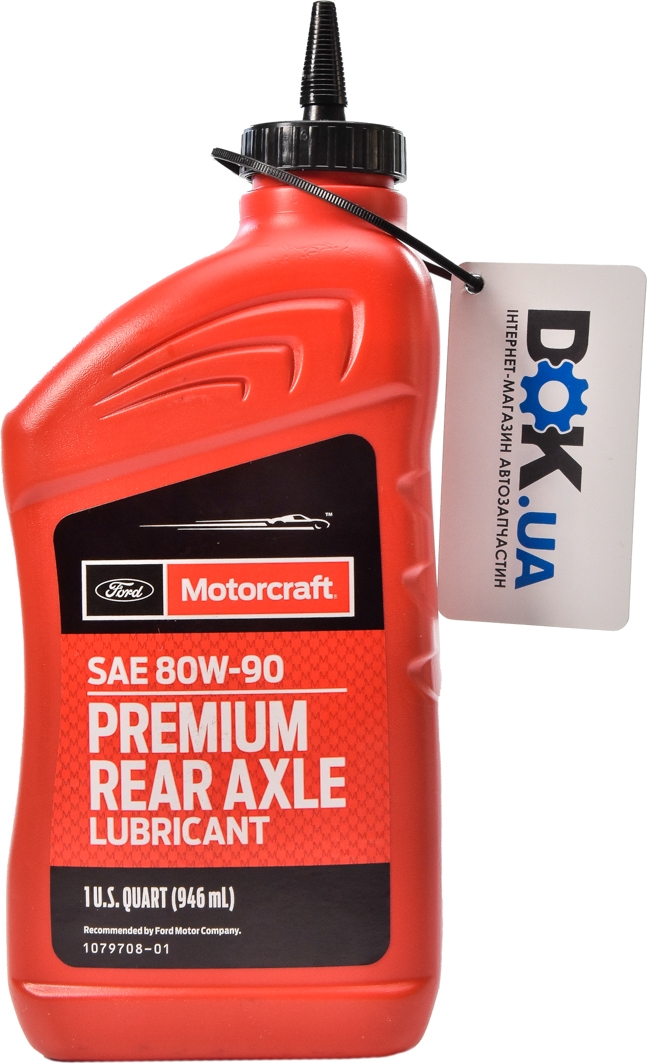 

Трансмиссионное масло Ford Motorcraft Premium Rear AXLE GL-5 80W-90 синтетическое XY80W90QL