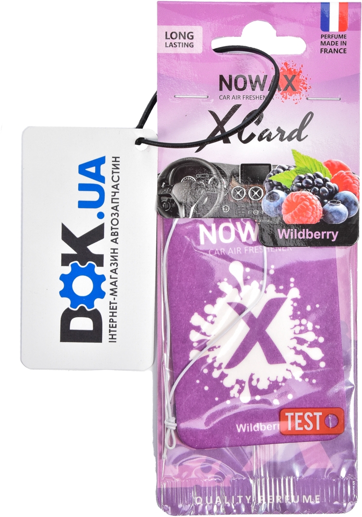 

Ароматизатор Nowax X Card Wild Berry NX07539