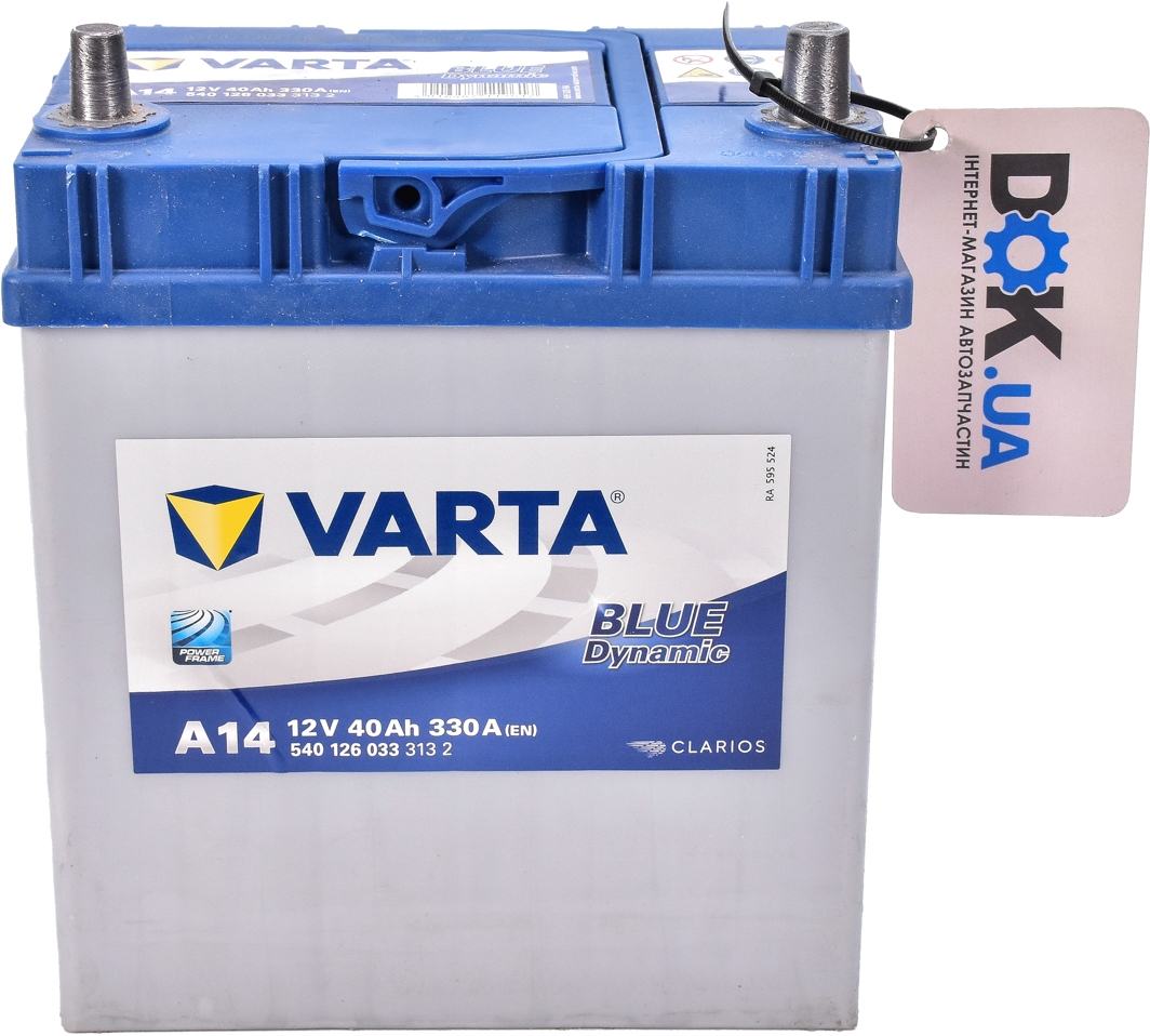 

Аккумулятор Varta 6 CT-40-R Blue Dynamic 540126033