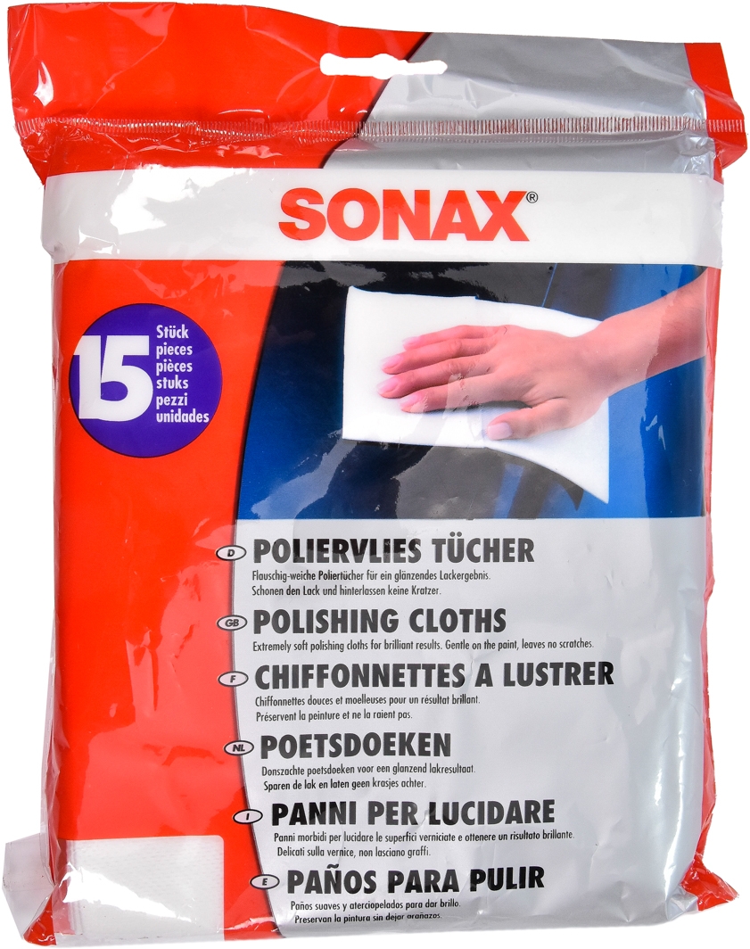 

Салфетки Sonax 422200 из хлопка 15 шт