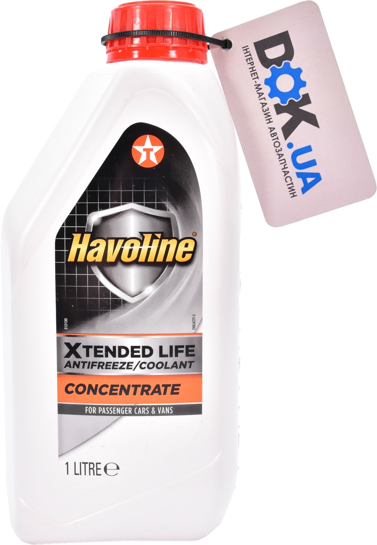 

Концентрат антифриза Texaco Havoline Xtended Life красный TXHavolineXLAFC1L