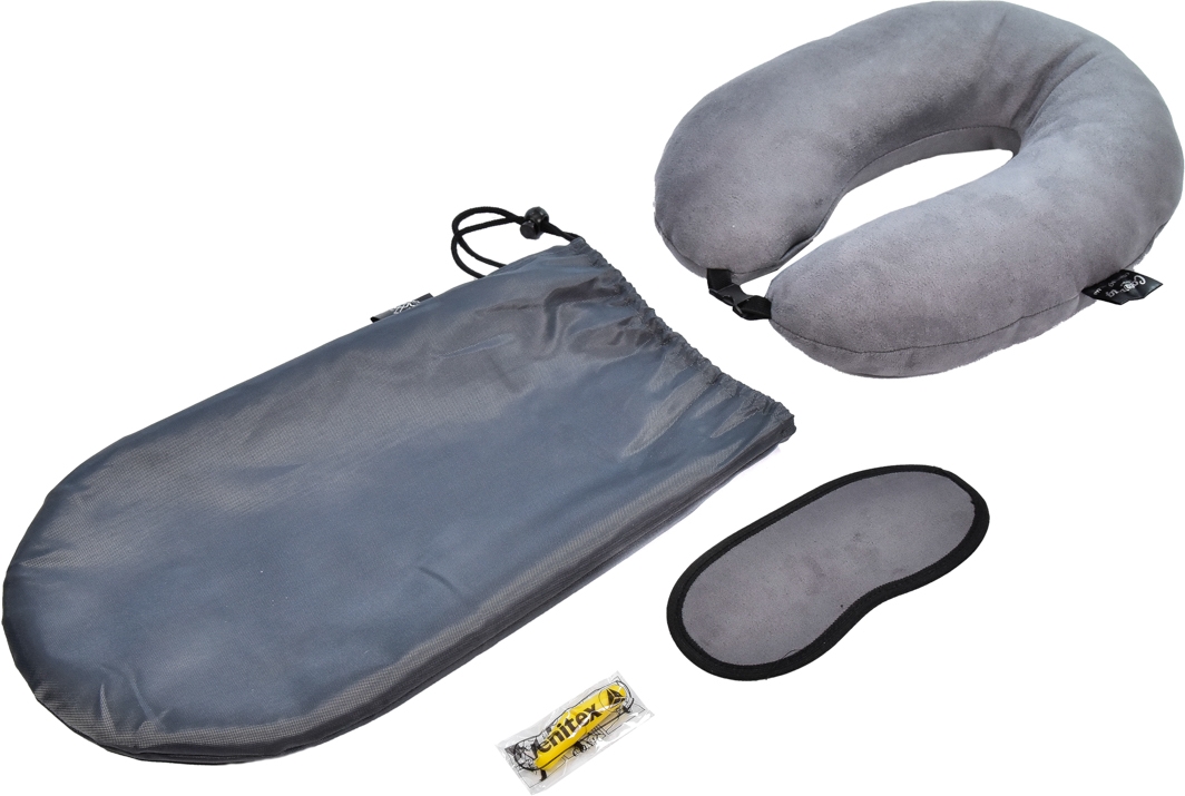 

Подушка-подголовник Coverbag Premium серый 374