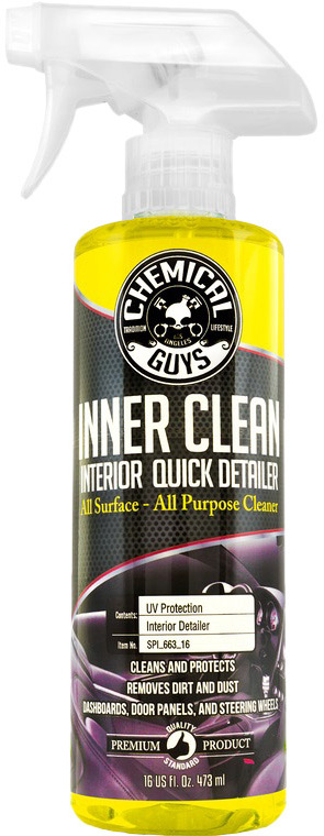 

Полироль для салона Chemical Guys Inner Clean 473 мл SPI_663_16