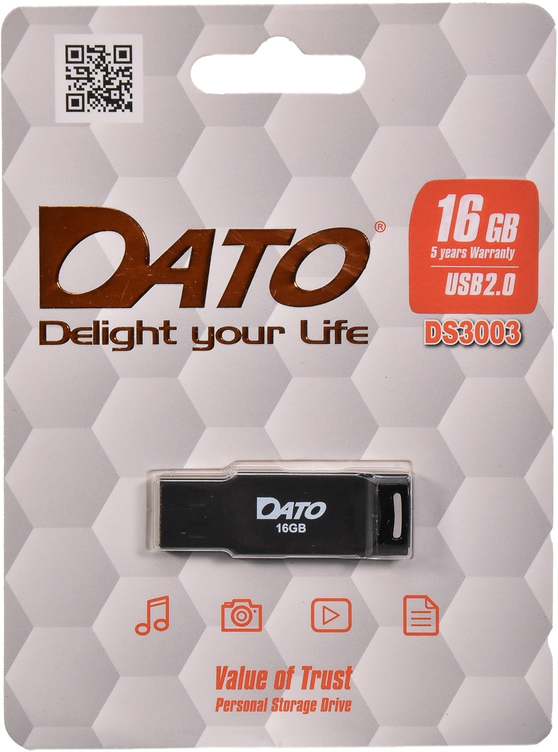 

Флешка Dato DS3003 16 ГБ DS3003B-16G