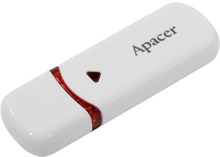 

Флешка Apacer AH333 White 8 ГБ AP8GAH333W-1