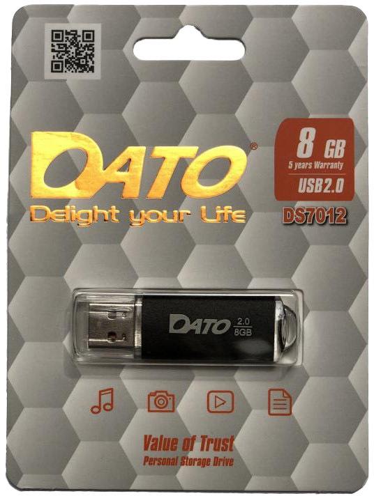 

Флешка Dato DS7012 8 ГБ DS7012B-08G