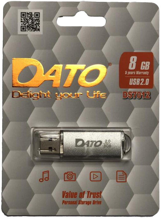 

Флешка Dato DS7012 8 ГБ DS7012S-08G