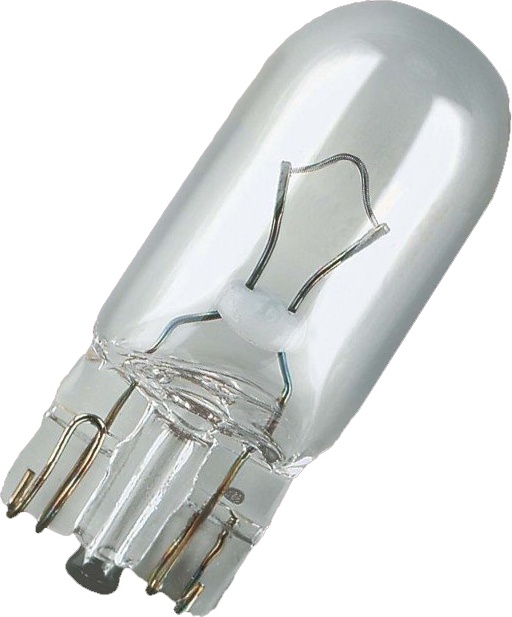 

Автолампы Osram 2845 Original W5W W2,1x9,5d 5 W прозрачная