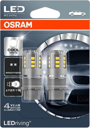 

Автолампы Osram 3547CW02b P27/7W W2,5x16q 2,5 W