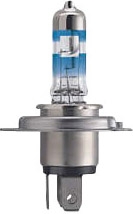 

Автолампа Philips 12342RGTS2 Racing Vision GT200 H4 P43t-38 55 W прозрачно-голубой