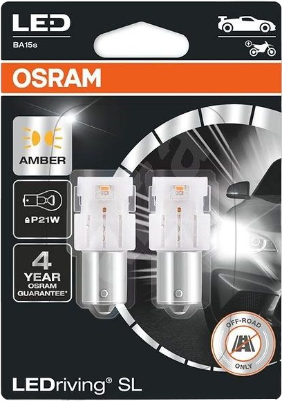 

Автолампа Osram 7506DYP-02B LEDriving P21W BA15s 1,3 W