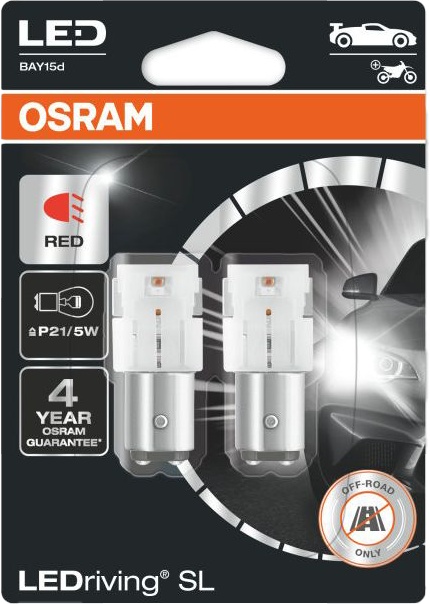 

Автолампа Osram 7528DRP-02B LEDriving P21/5W BAY15d 0,5 W
