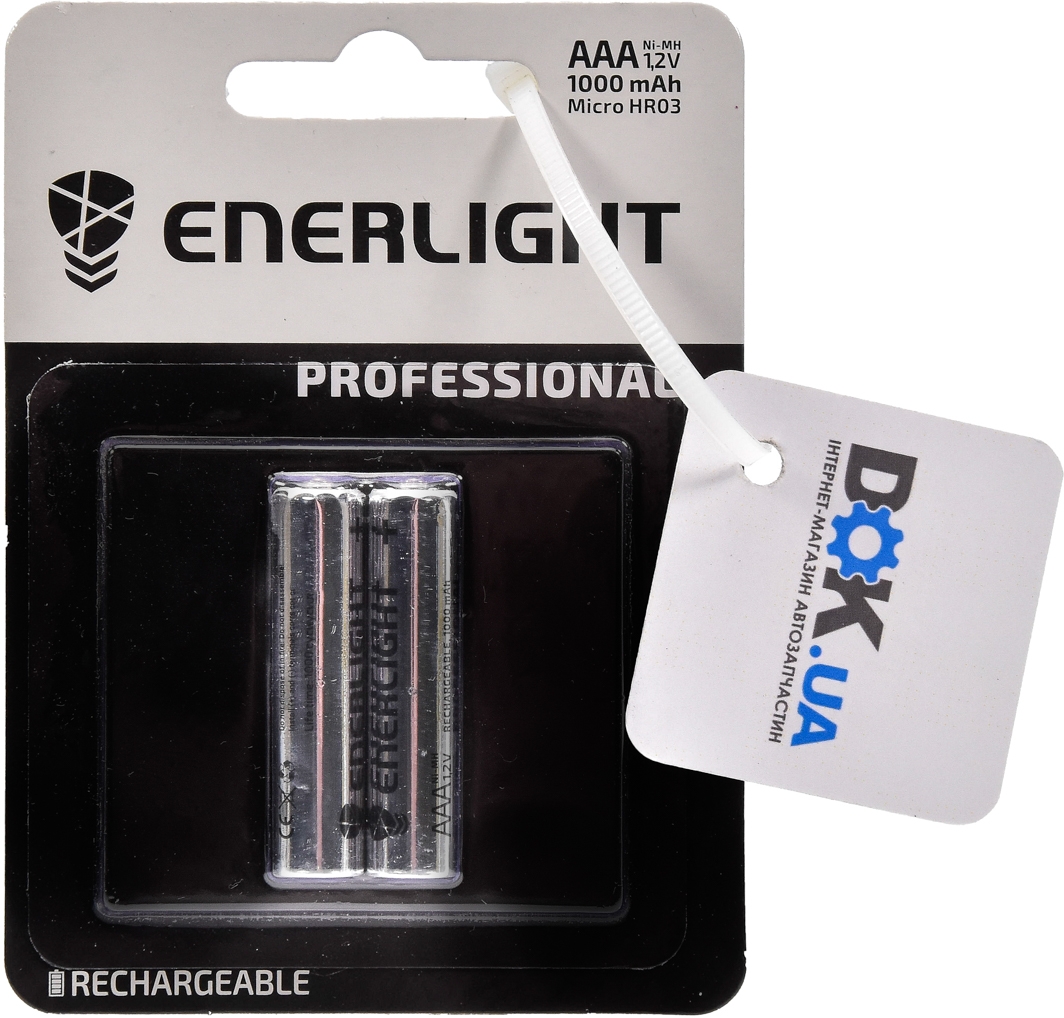 

Аккумуляторная батарейка Enerlight 30320102 1000 mAh 2 шт