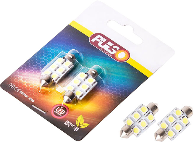 

Автолампы Pulso LP-85366 T11x36 SV8,5
