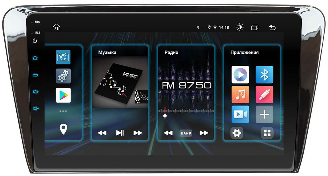 

Штатная магнитола Incar DTA2-1071