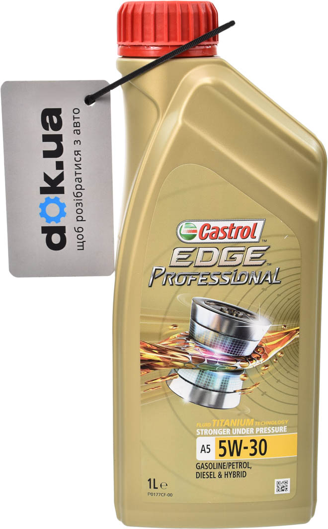 

Моторное масло Castrol Professional EDGE A5 Titanium FST 5W-30 синтетическое 1537be