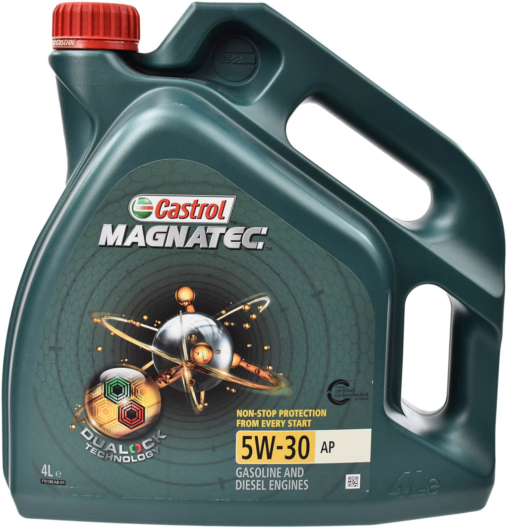 

Моторное масло Castrol Magnatec AP 5W-30 синтетическое CASMAGN5W30AP4L