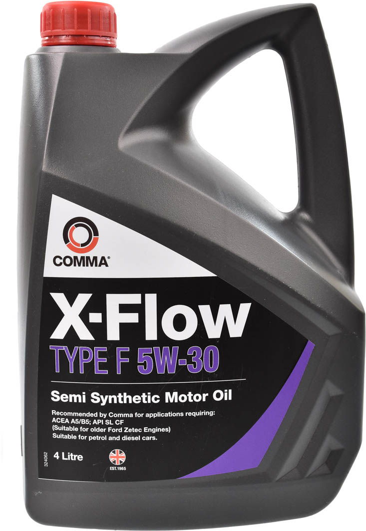 

Моторное масло Comma X-Flow Type F 5W-30 полусинтетическое XFF4L